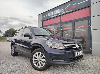 Niebieski Używany 2015 VW Tiguan SUV | 49 700 zł (Super Cena) - Obraz 1/4