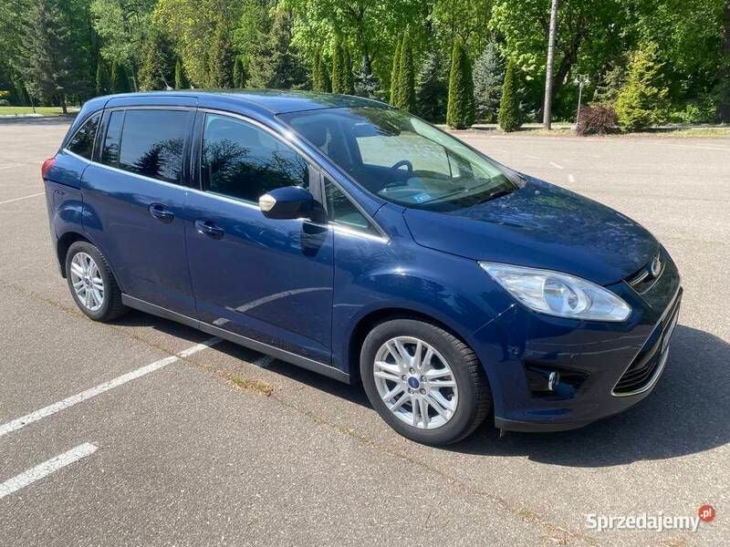 Granatowy Używany 2015 Ford Grand C-Max Minivan | 31 900 zł - Obraz 1/4
