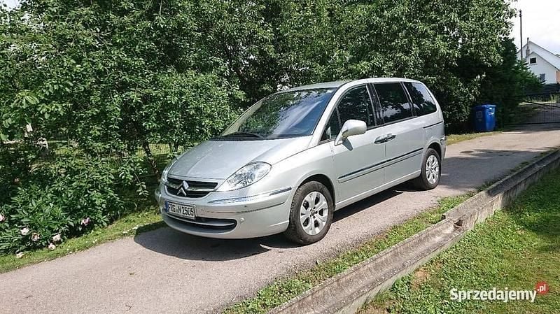 Srebrny Używany 2010 Citroën C8 Minivan | 12 500 zł - Obraz 1/4
