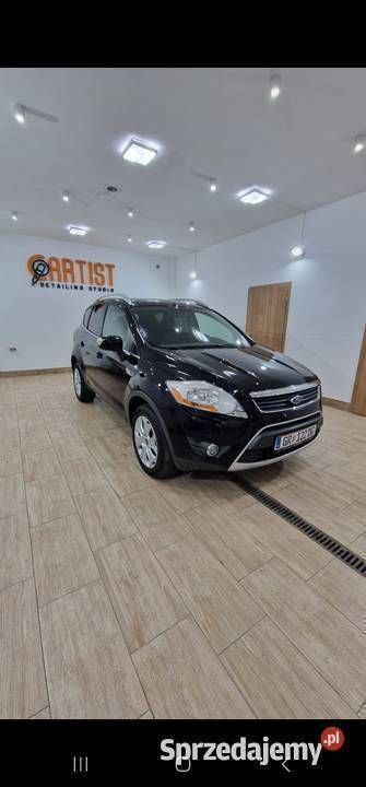 Czarny Używany 2009 Ford Kuga SUV | 27 700 zł (Uczciwa cena) - Obraz 1/4