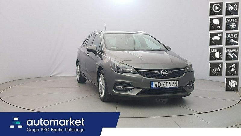 Szary Używany 2020 Opel Astra GS Line Kombi | 39 850 zł (Uczciwa cena) - Obraz 1/4