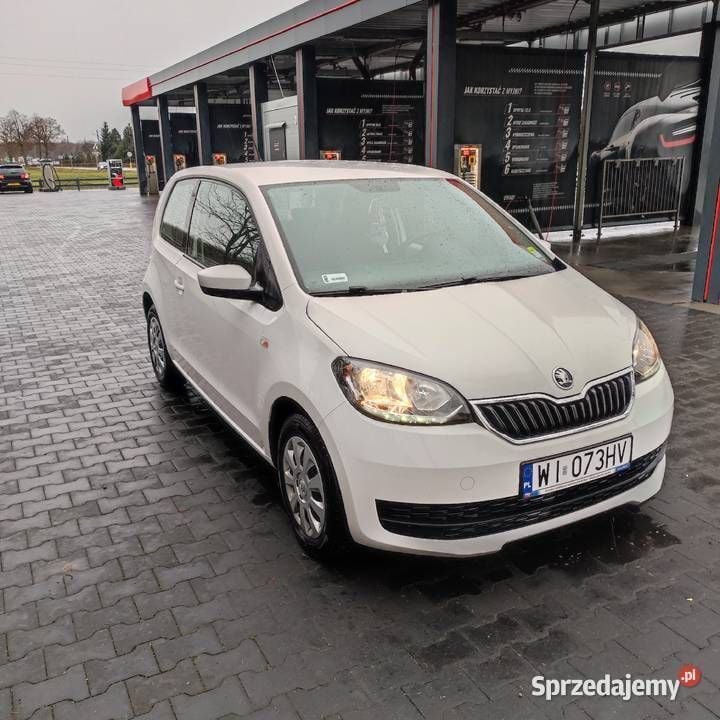 Używany Skoda Citigo Ambition 60 KM (44 kW) 2018 Biały Hatchback