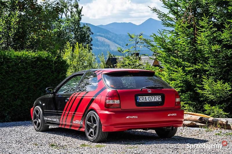 Czarny Używany 1999 Honda Civic Hatchback | 42 000 zł - Obraz 1/4