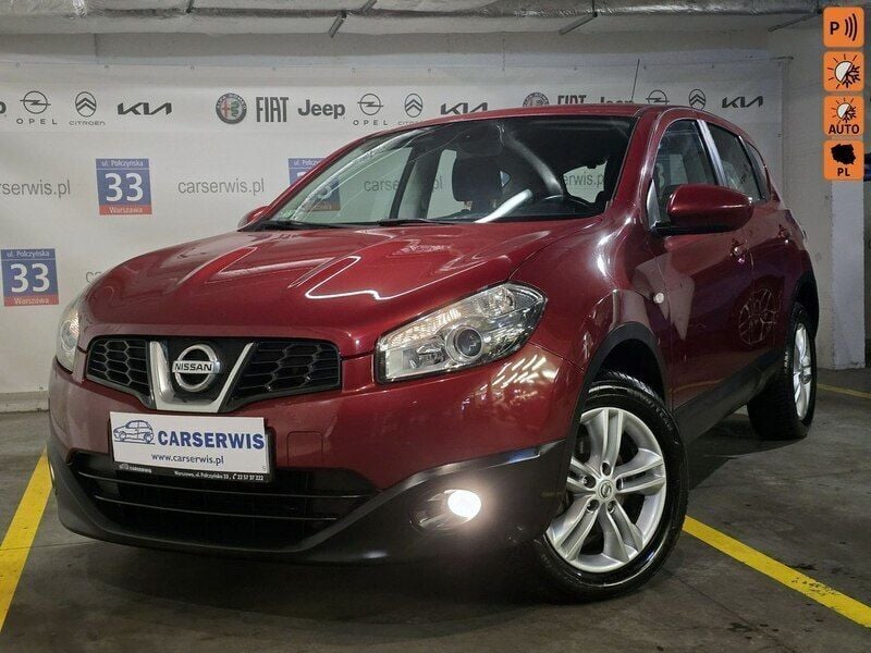 Bordowy (metalik) Używany 2012 Nissan Qashqai SUV | 34 800 zł (Dobra cena) - Obraz 1/4