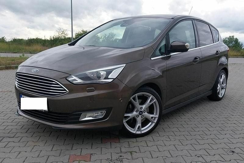 Szary Używany 2016 Ford C-MAX Titanium Minivan | 44 900 zł (Dość drogi) - Obraz 1/4