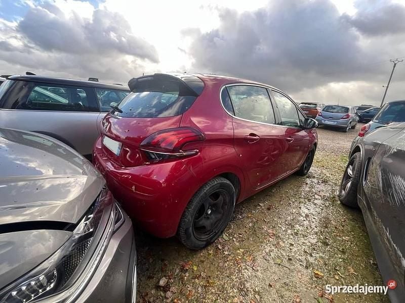 Używany Peugeot 208 Allure 2017 Czerwony Hatchback