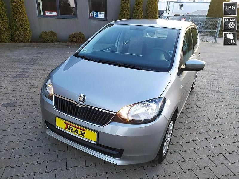 Czerwony Używany 2016 Skoda Citigo Hatchback | 33 000 zł (Dość drogi) - Obraz 1/4