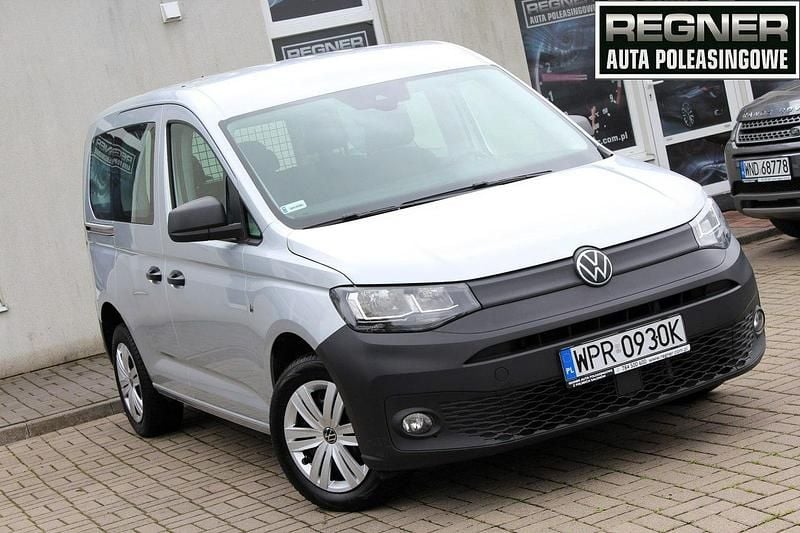 Srebrny Używany 2021 VW Caddy Minivan | 74 900 zł (Uczciwa cena) - Obraz 1/4