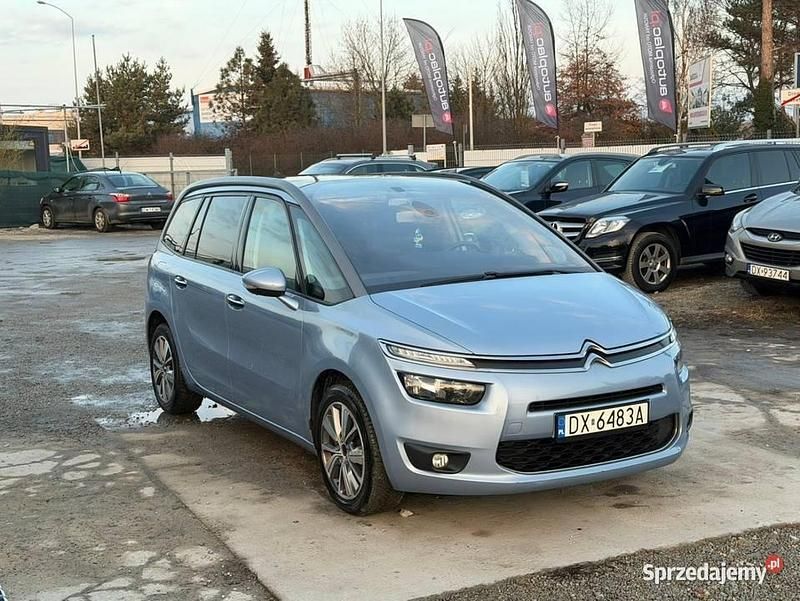 Używany Citroën Grand C4 Picasso 2014 Niebieski Minivan
