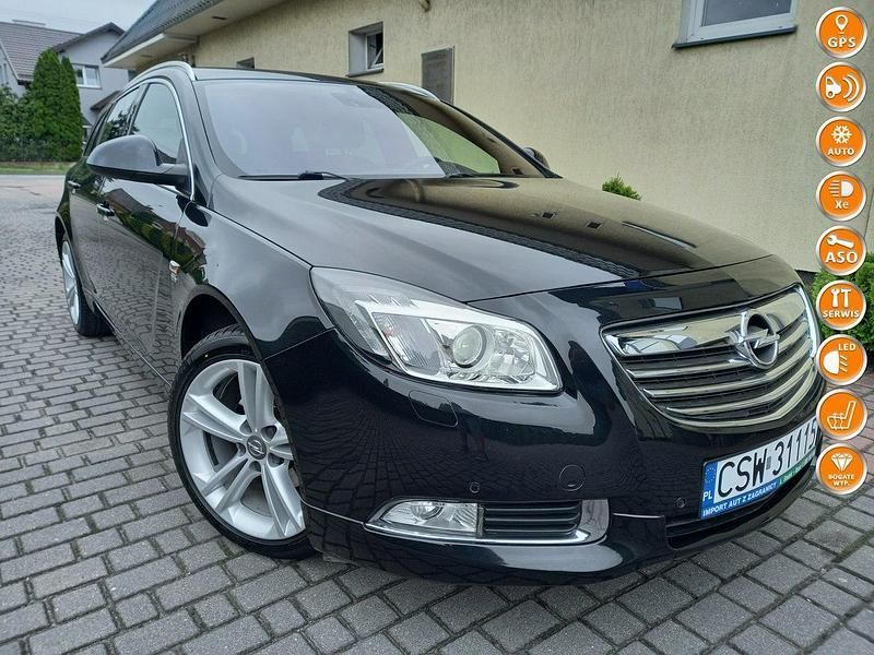 Czarny Używany 2012 Opel Insignia Kombi | 26 900 zł (Uczciwa cena) - Obraz 1/4