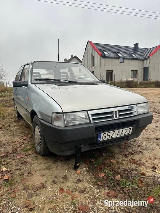 Srebrny Używany 1993 Fiat Uno Hatchback | 1500 zł - Obraz 1/2