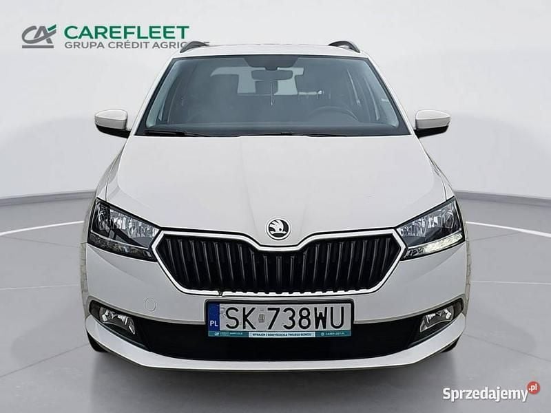 Biały Używany 2022 Skoda Fabia Ambition Kombi | 43 000 zł (Uczciwa cena) - Obraz 1/4
