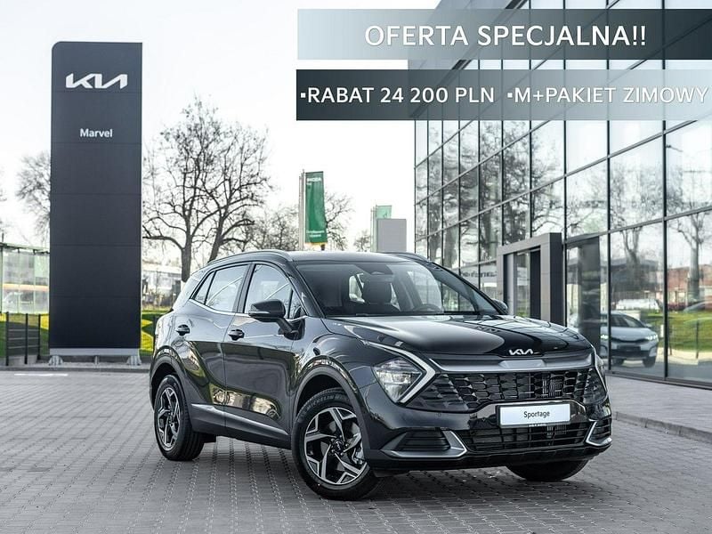 Czarny (metalik) Nowe 2025 Kia Sportage SUV | 126 900 zł (Dobra cena) - Obraz 1/4