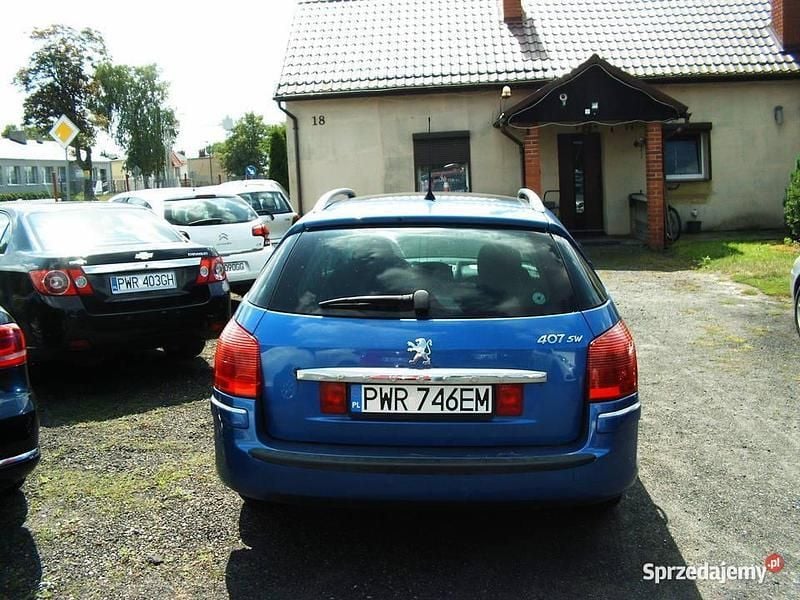 Używany Peugeot 407 2007 Niebieski Kombi
