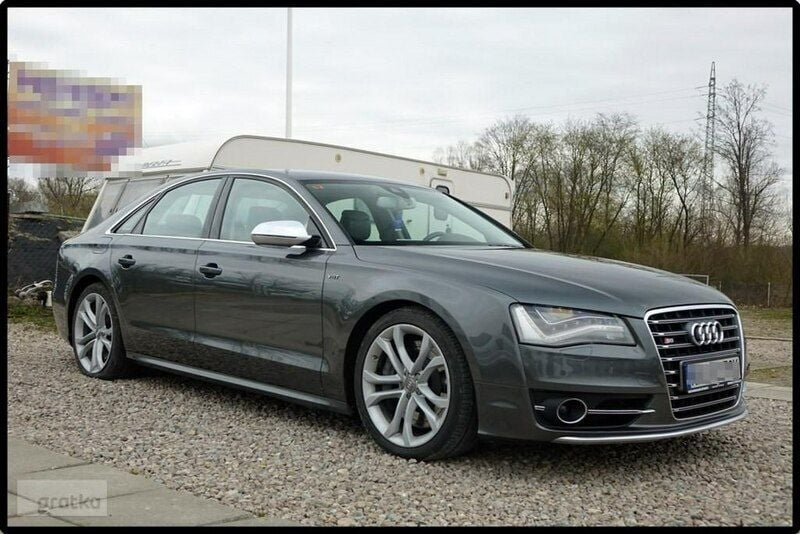 Szary Używany 2012 Audi S8 Sedan/Limuzyna | 99 900 zł - Obraz 1/4