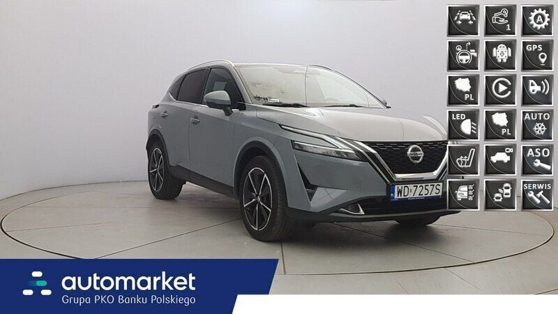 Szary Używany 2022 Nissan Qashqai Tekna SUV | 122 850 zł - Obraz 1/4