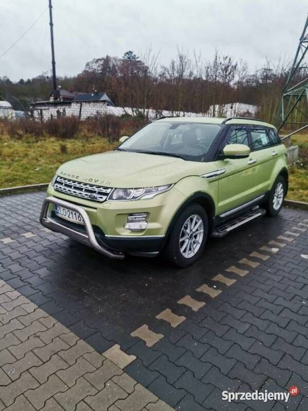 Używany Land Rover Range Rover evoque Pure 150 KM (110 kW) 2013 Zielony SUV