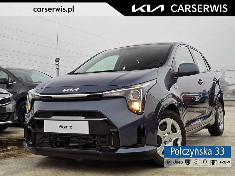 Nowe Kia Picanto 79 KM (58 kW) 2025 Niebieski ciemny (metalik) Hatchback