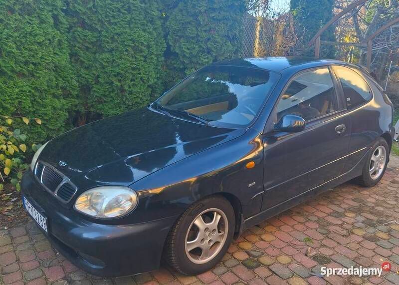 Czarny Używany 2003 Chevrolet Lanos | 4500 zł (Uczciwa cena) - Obraz 1/4