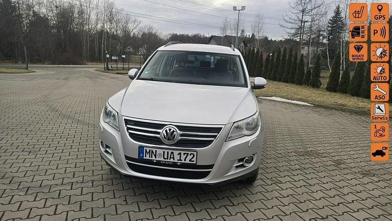 Używany VW Tiguan 150 KM (110 kW) 2010 Srebrny SUV