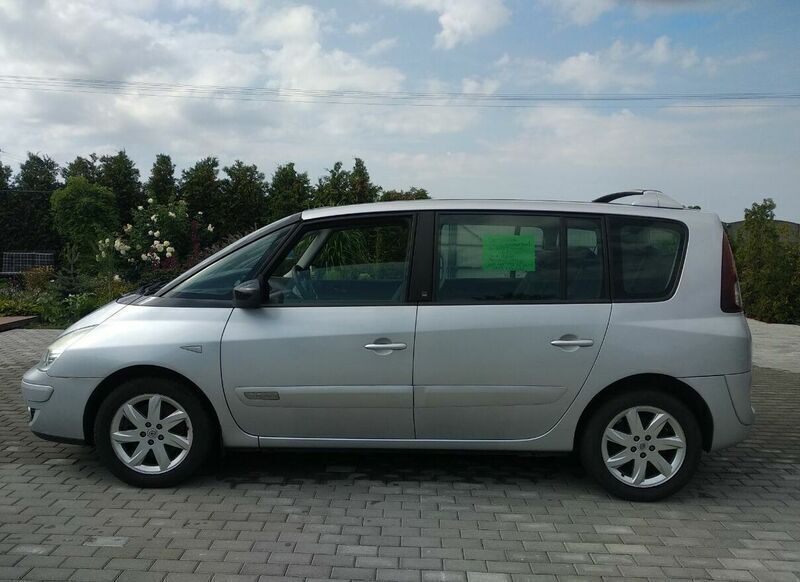 Srebrny Używany 2010 Renault Espace Minivan | 24 000 zł (Drogi) - Obraz 1/4