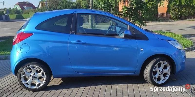 Niebieski Używany 2009 Ford Ka Titanium Hatchback | 9500 zł (Uczciwa cena) - Obraz 1/4