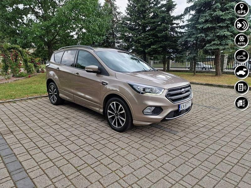 Brązowy Używany 2019 Ford Kuga ST-Line SUV | 69 900 zł (Dobra cena) - Obraz 1/4