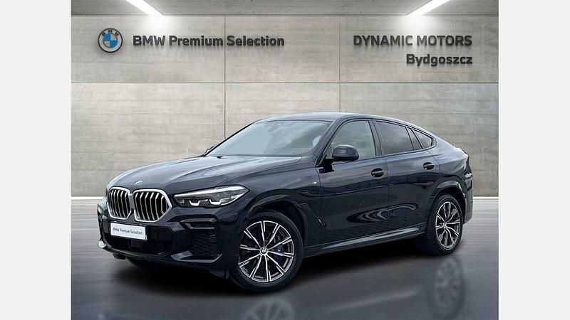 Czarny carbon m metalizowany Używany 2022 BMW X6 Shadowline SUV | 299 900 zł (Uczciwa cena) - Obraz 1/3