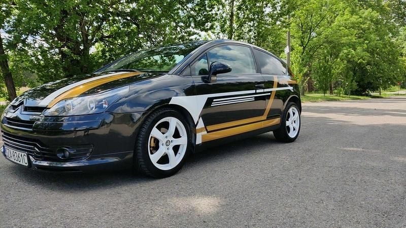 Czarny Używany 2005 Citroën C4 Coupe | 7000 zł (Uczciwa cena) - Obraz 1/4