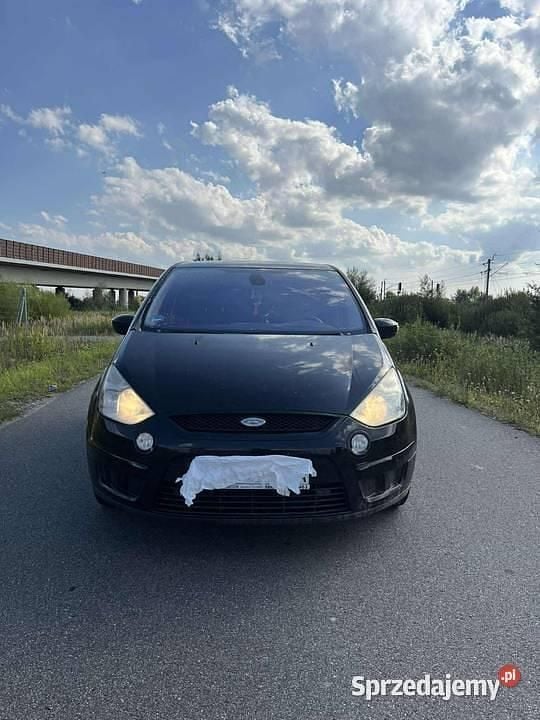 Czarny Używany 2007 Ford S-MAX S Minivan | 8500 zł (Dobra cena) - Obraz 1/4