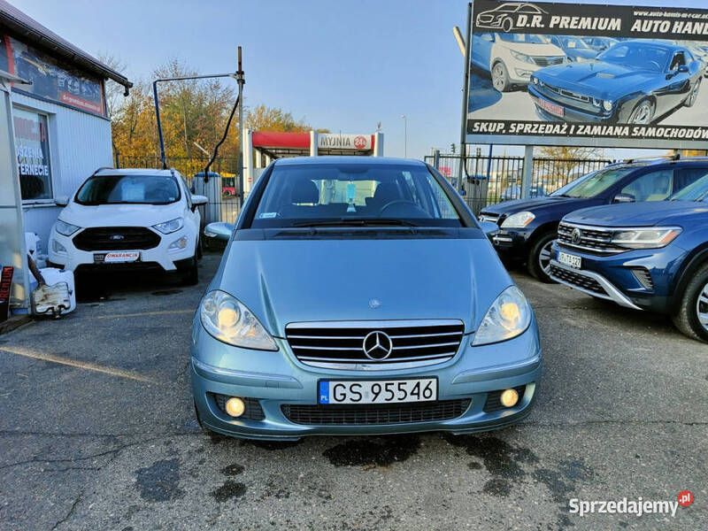 Zielony jasny (metalik) Używany 2005 Mercedes A170 Hatchback | 15 490 zł - Obraz 1/4