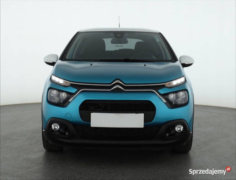 Niebieski Używany 2023 Citroën C3 PureTech Hatchback | 53 999 zł (Uczciwa cena) - Obraz 1/4
