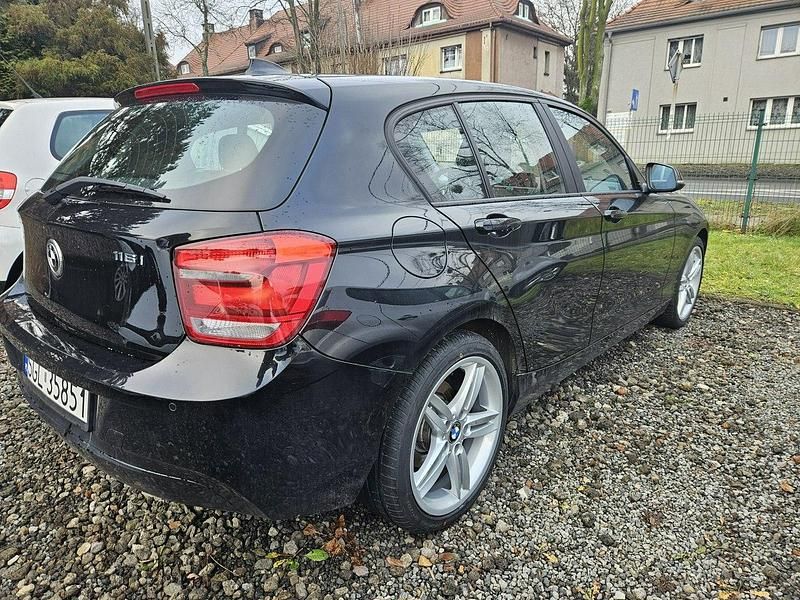 Używany BMW 116 Sport Line 136 KM (100 kW) 2012 Czarny (metalik) Hatchback