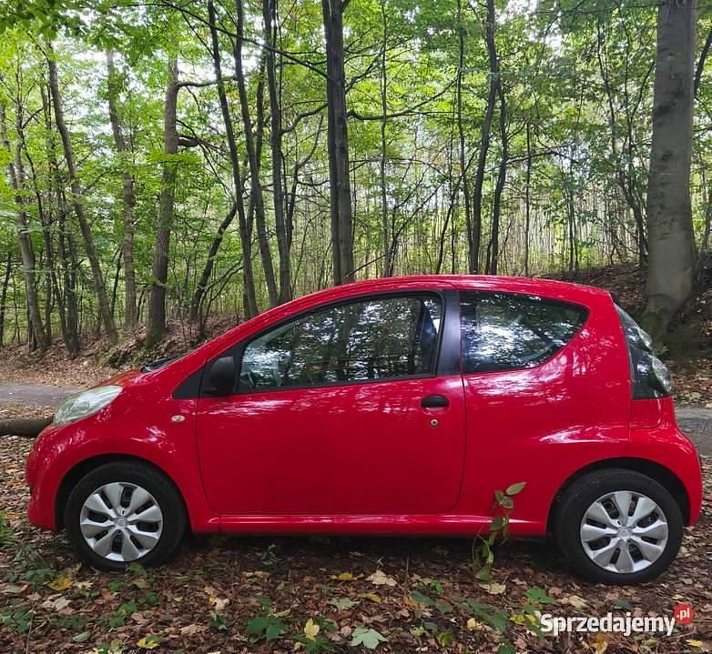 Czerwony Używany 2009 Citroën C1 Hatchback | 11 000 zł - Obraz 1/4