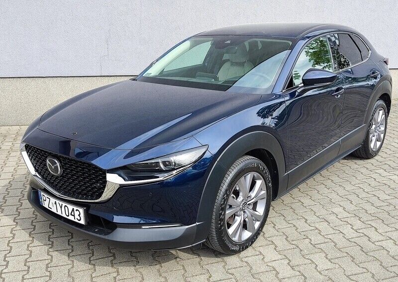 Deep crystal blue Używany 2022 Mazda CX-30 SUV | 106 900 zł (Dobra cena) - Obraz 1/4