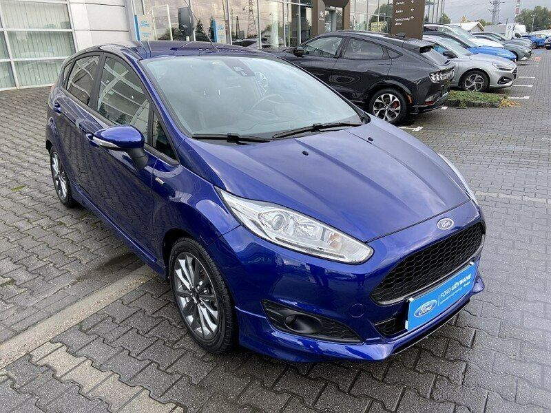 Niebieski Używany 2017 Ford Fiesta ST-Line Hatchback | 48 900 zł (Drogi) - Obraz 1/4