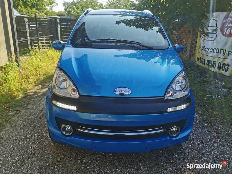 Niebieski Używany 2014 Microcar M.Go Hatchback | 39 500 zł - Obraz 1/4