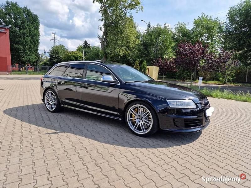 Czarny Używany 2008 Audi RS6 Kombi | 89 900 zł - Obraz 1/4