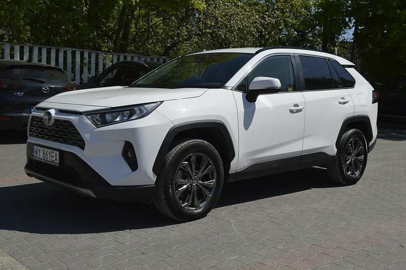 Biały Używany 2023 Toyota RAV4 Hybrid SUV | 159 999 zł (Uczciwa cena) - Obraz 1/4