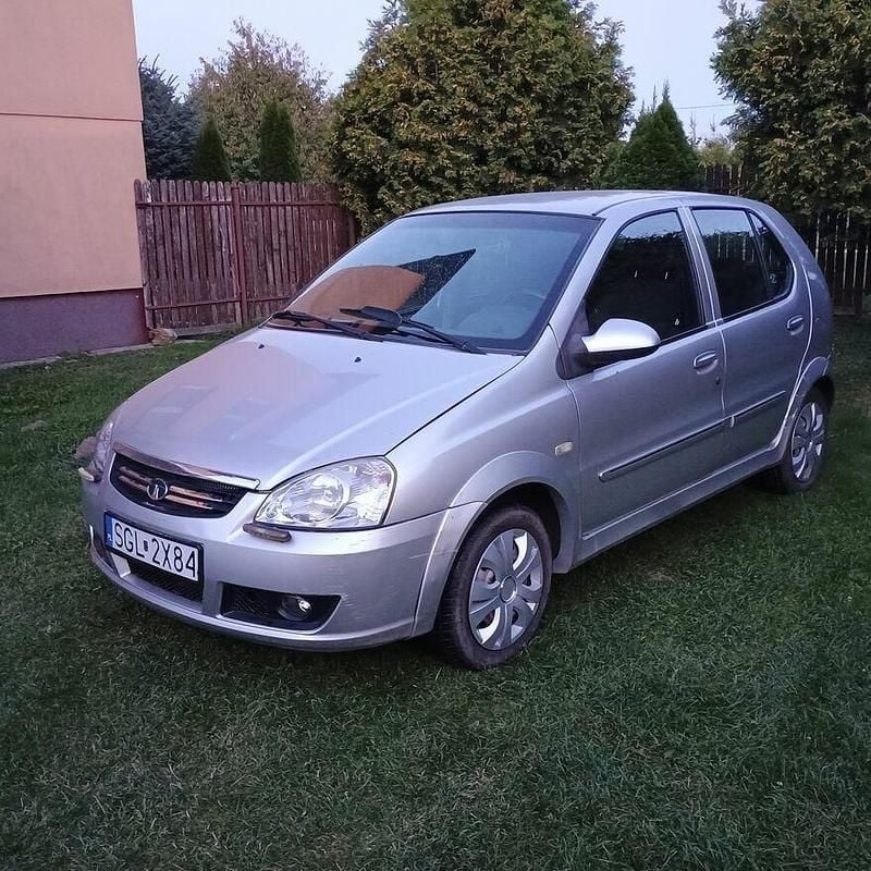 Srebrny Używany 2008 Tata Indica Hatchback | 1550 zł - Obraz 1/4