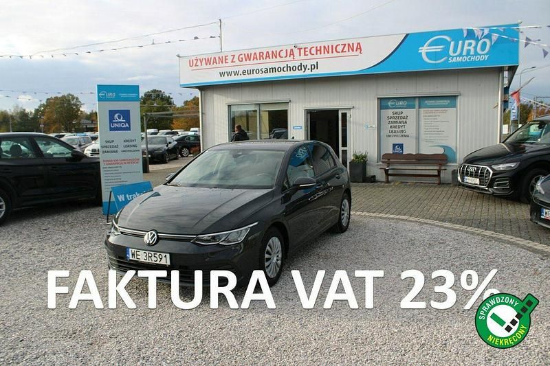 Szary Używany 2021 VW Golf VIII Hatchback | 56 900 zł (Dobra cena) - Obraz 1/4