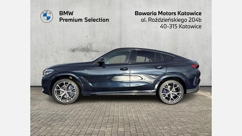Używany BMW X6 Shadowline 286 KM (210 kW) 2023 Czarny carbon m metalizowany SUV