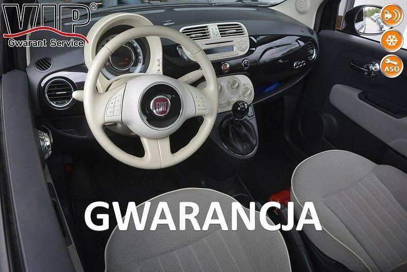 Czarny Używany 2014 Fiat 500 Hatchback | 27 300 zł (Dobra cena) - Obraz 1/4