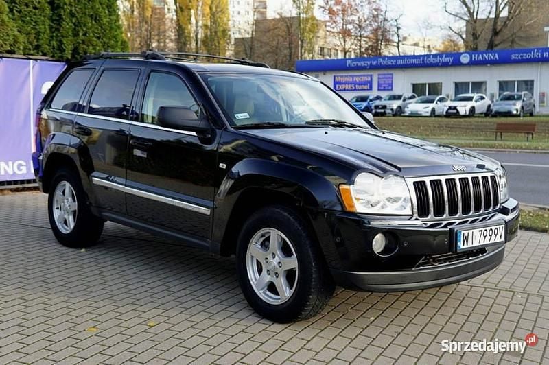 Używany Jeep Grand Cherokee Limited 218 KM (160 kW) 2007 Czarny SUV