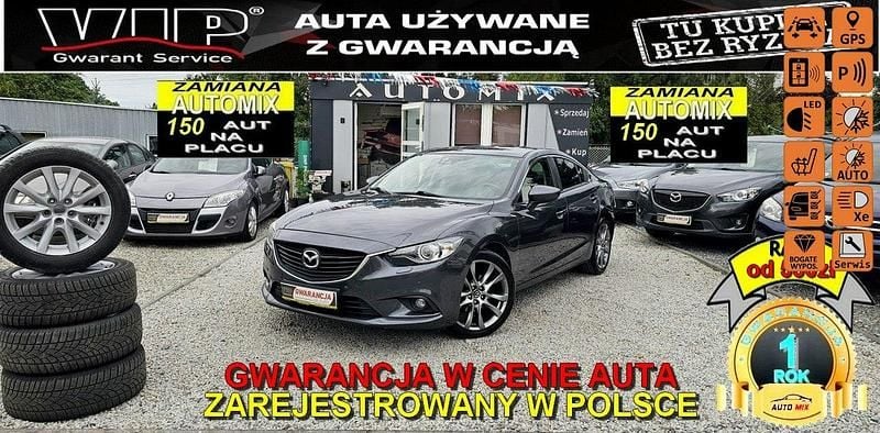 Grafitowy Używany 2013 Mazda 6 Sedan/Limuzyna | 35 800 zł - Obraz 1/2