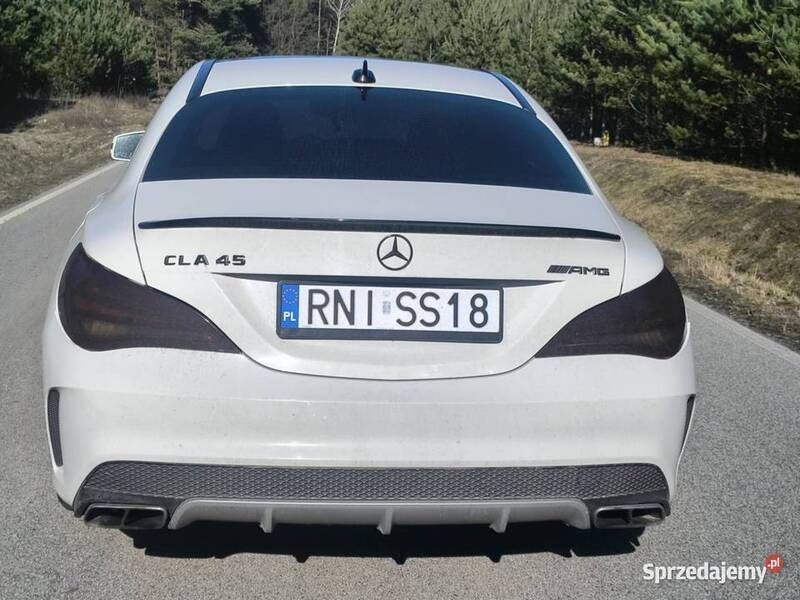 Biały Używany 2014 Mercedes CLA45 AMG AMG Sedan/Limuzyna | 82 000 zł - Obraz 1/4