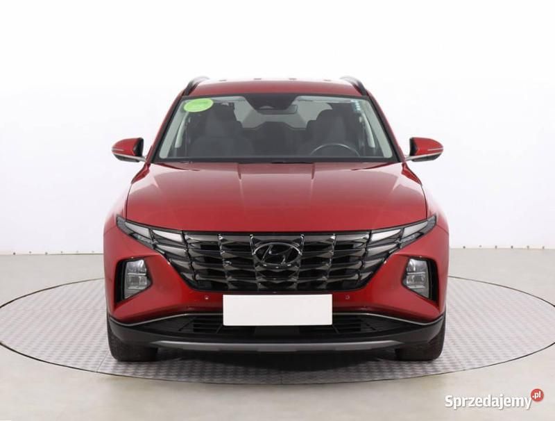 Czerwony Używany 2021 Hyundai Tucson SUV | 101 999 zł (Drogi) - Obraz 1/4