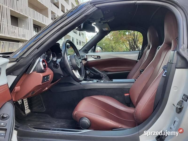 Używany 2018 Mazda MX5 Exclusive-Line Kabriolet | 67 500 zł - Obraz 1/4