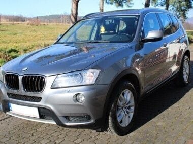 Szary Używany 2014 BMW X3 SUV | 49 900 zł (Uczciwa cena) - Obraz 1/4
