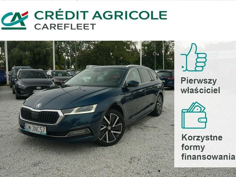 Niebieski Używany 2021 Skoda Octavia Style Kombi | 65 500 zł (Uczciwa cena) - Obraz 1/4